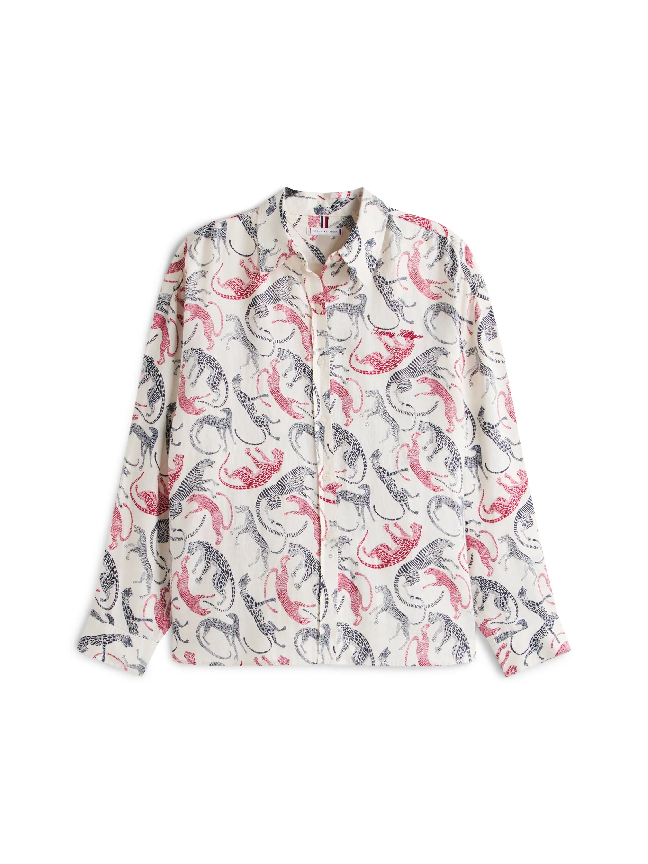 Leinenbluse Oversized Fit