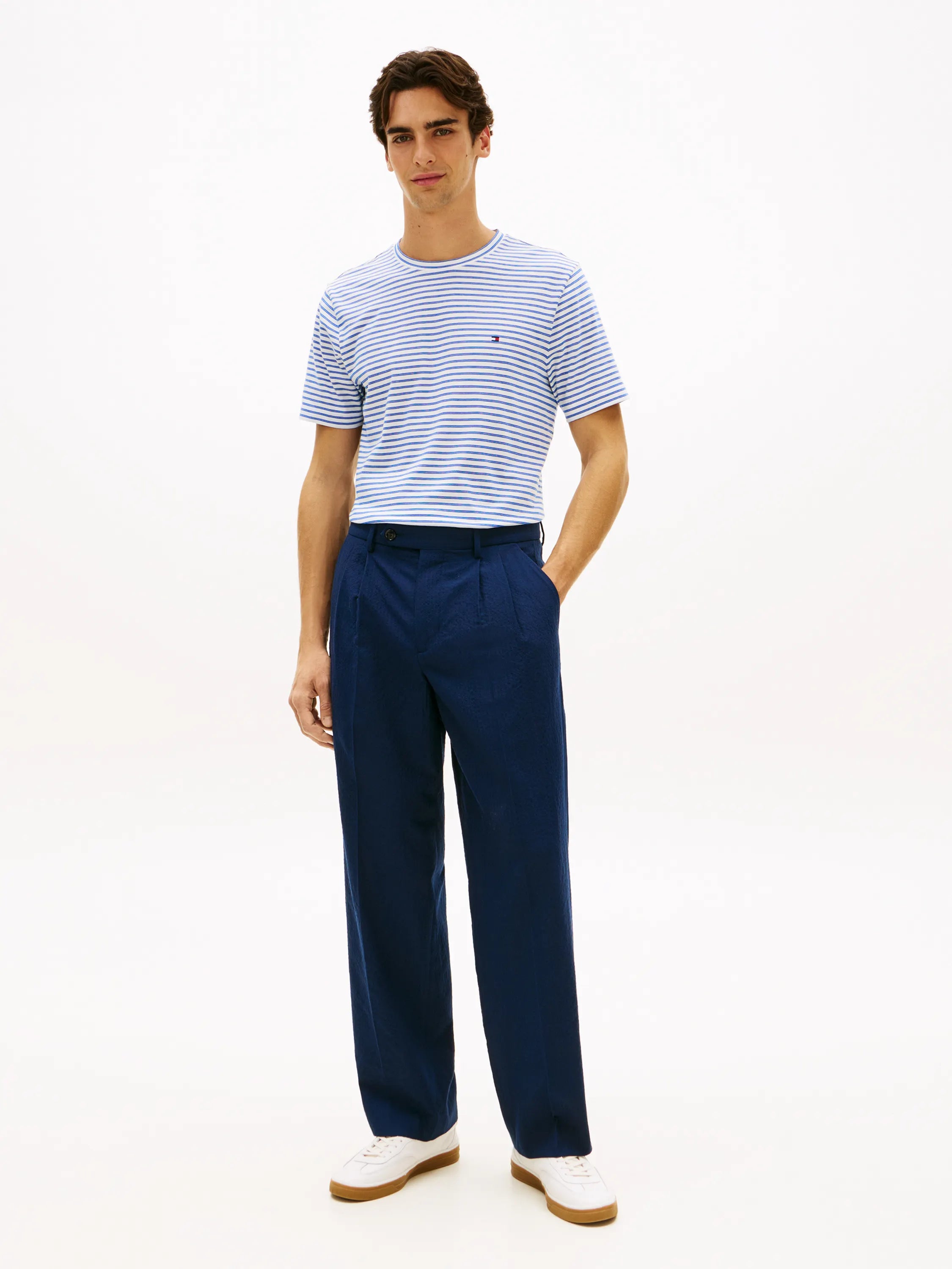 T-Shirt gestreift Regular Fit