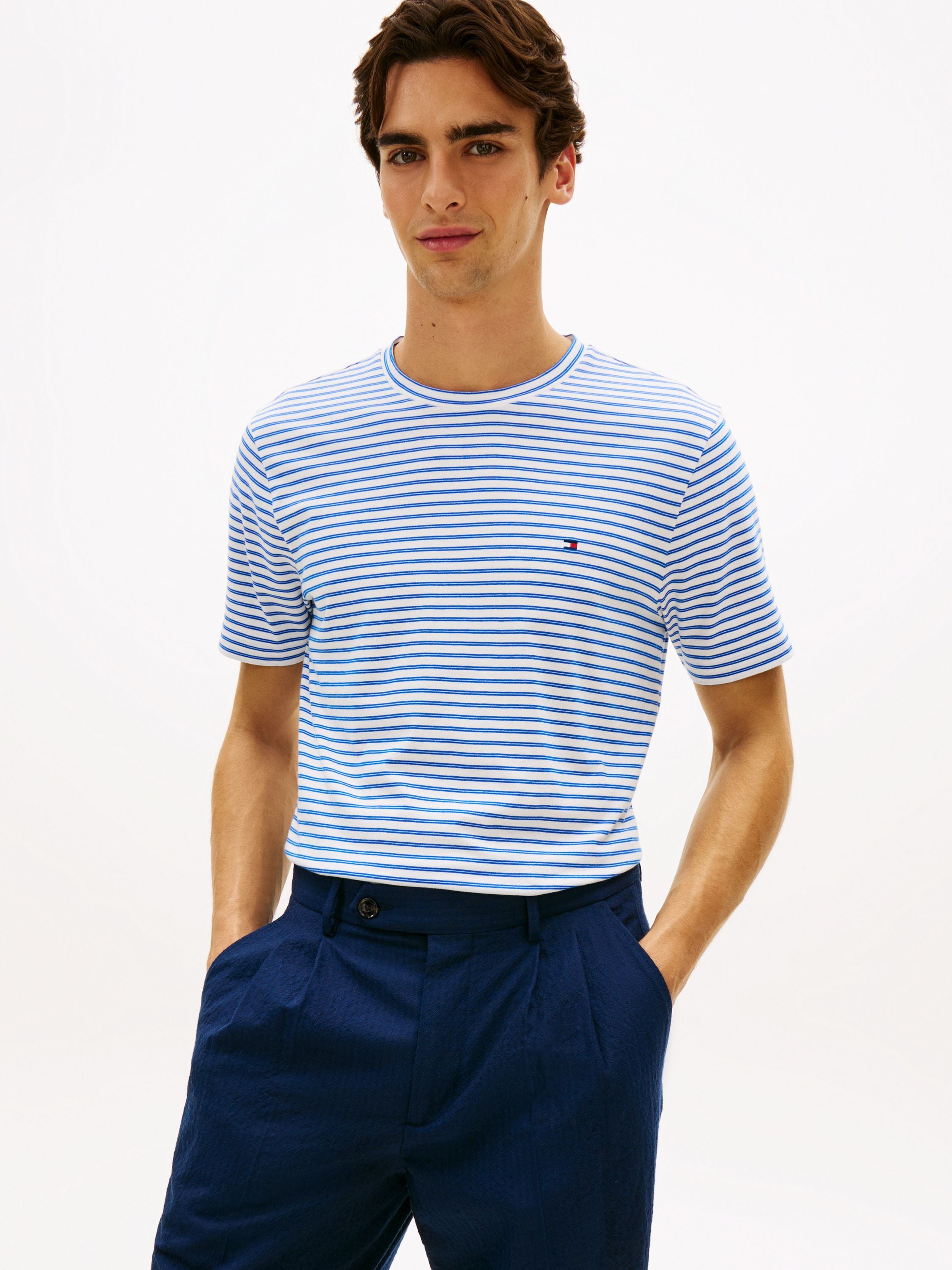 T-Shirt gestreift Regular Fit