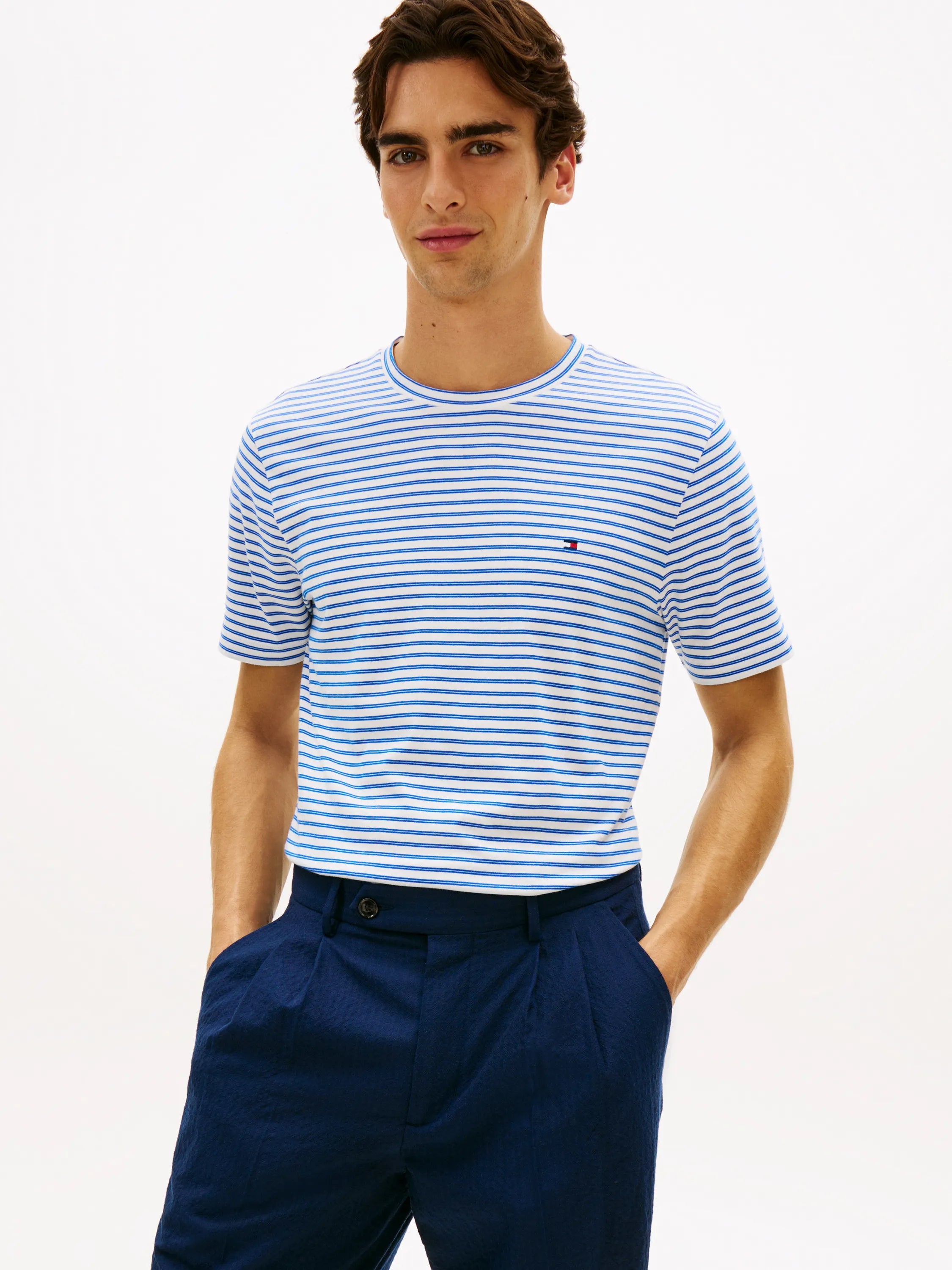 T-Shirt gestreift Regular Fit