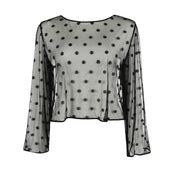 Langarmshirt DAISY transparent
