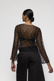 Langarmshirt DAISY transparent