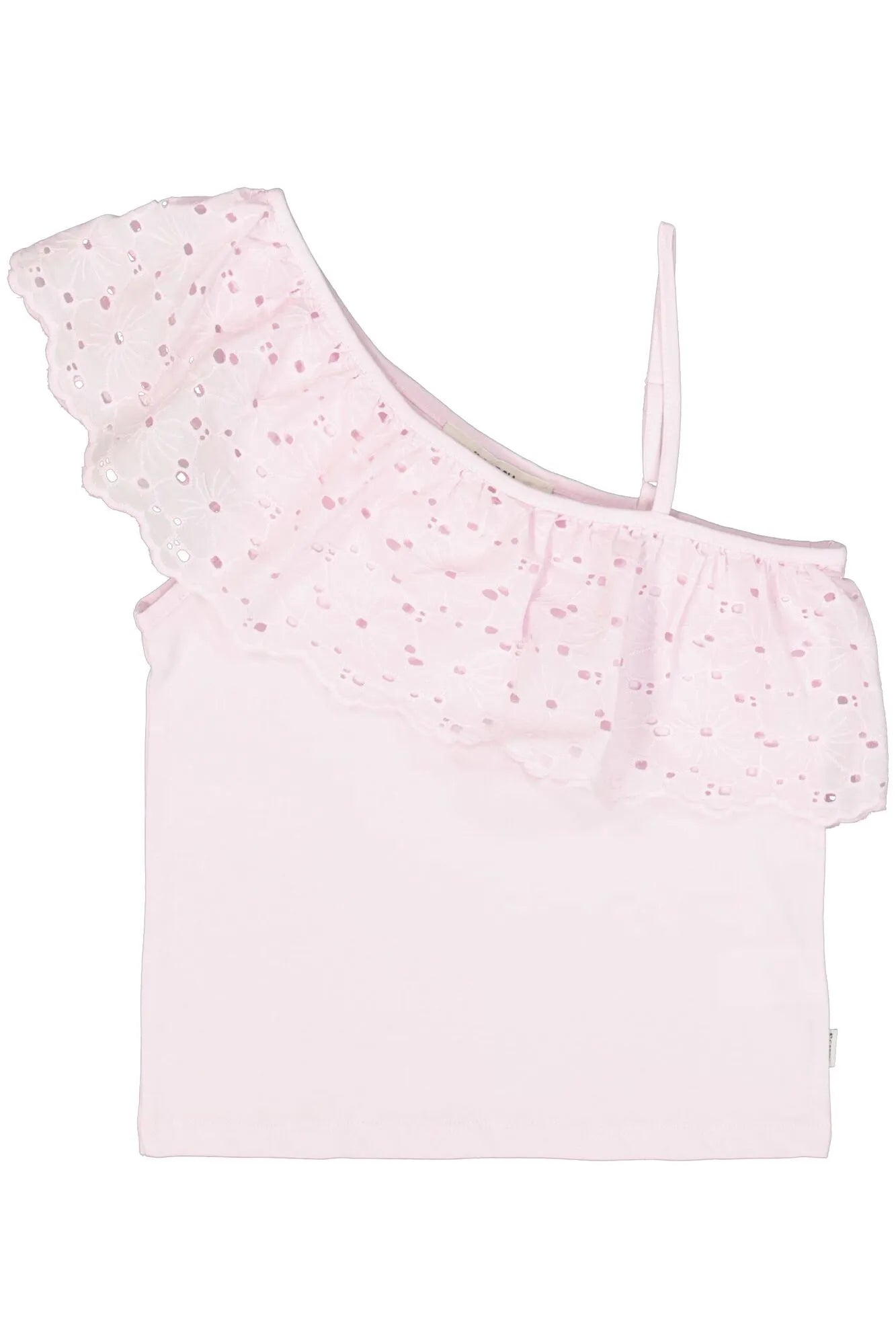 One-Shoulder-Top aus Baumwolle