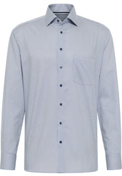 Hemd 1289 X19K, mittelblau