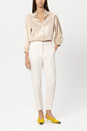 Bundfaltenhose Tapered Fit