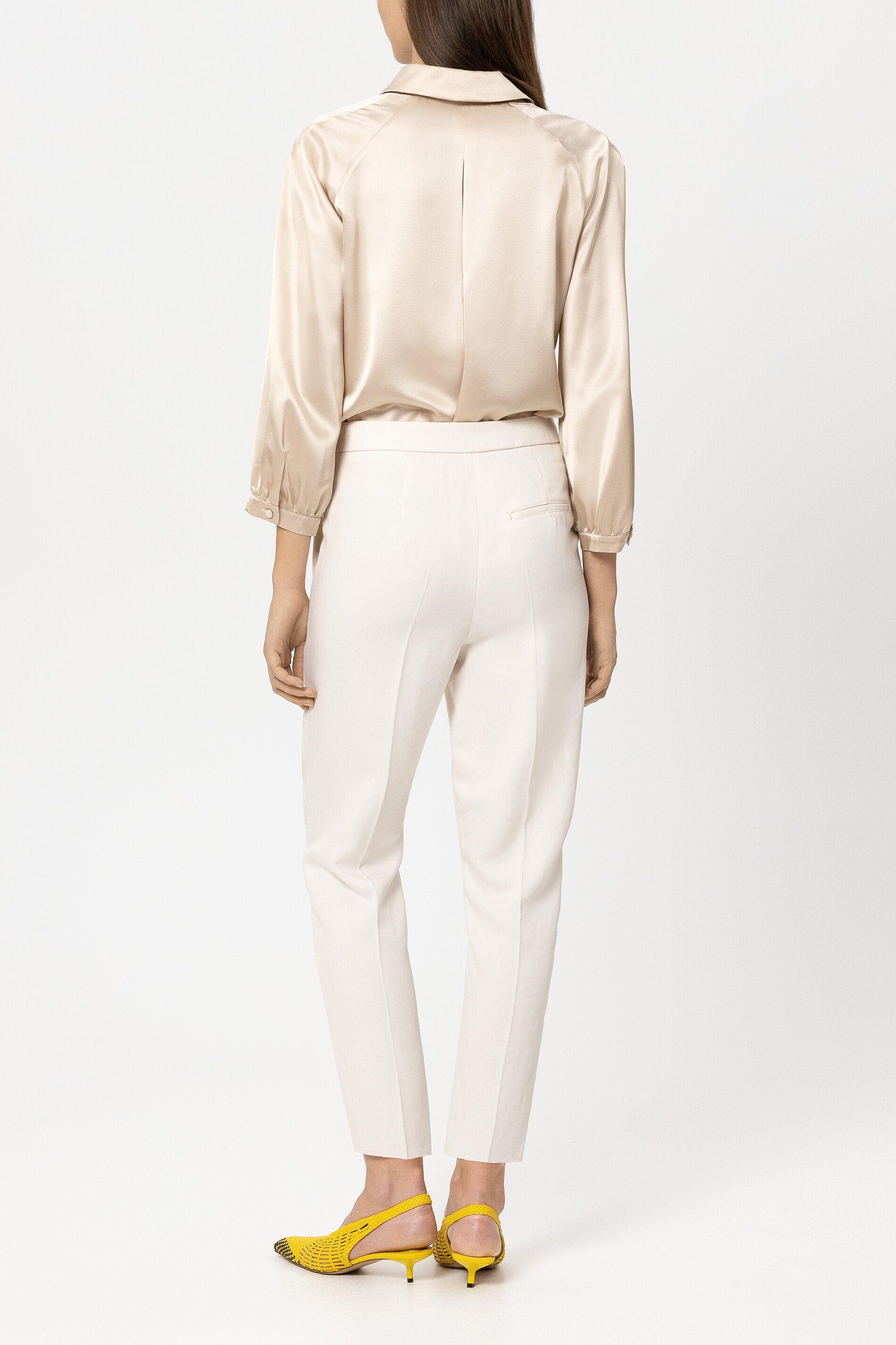 Bundfaltenhose Tapered Fit