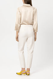 Bundfaltenhose Tapered Fit
