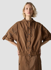 Sommerjacke mit Kapuze