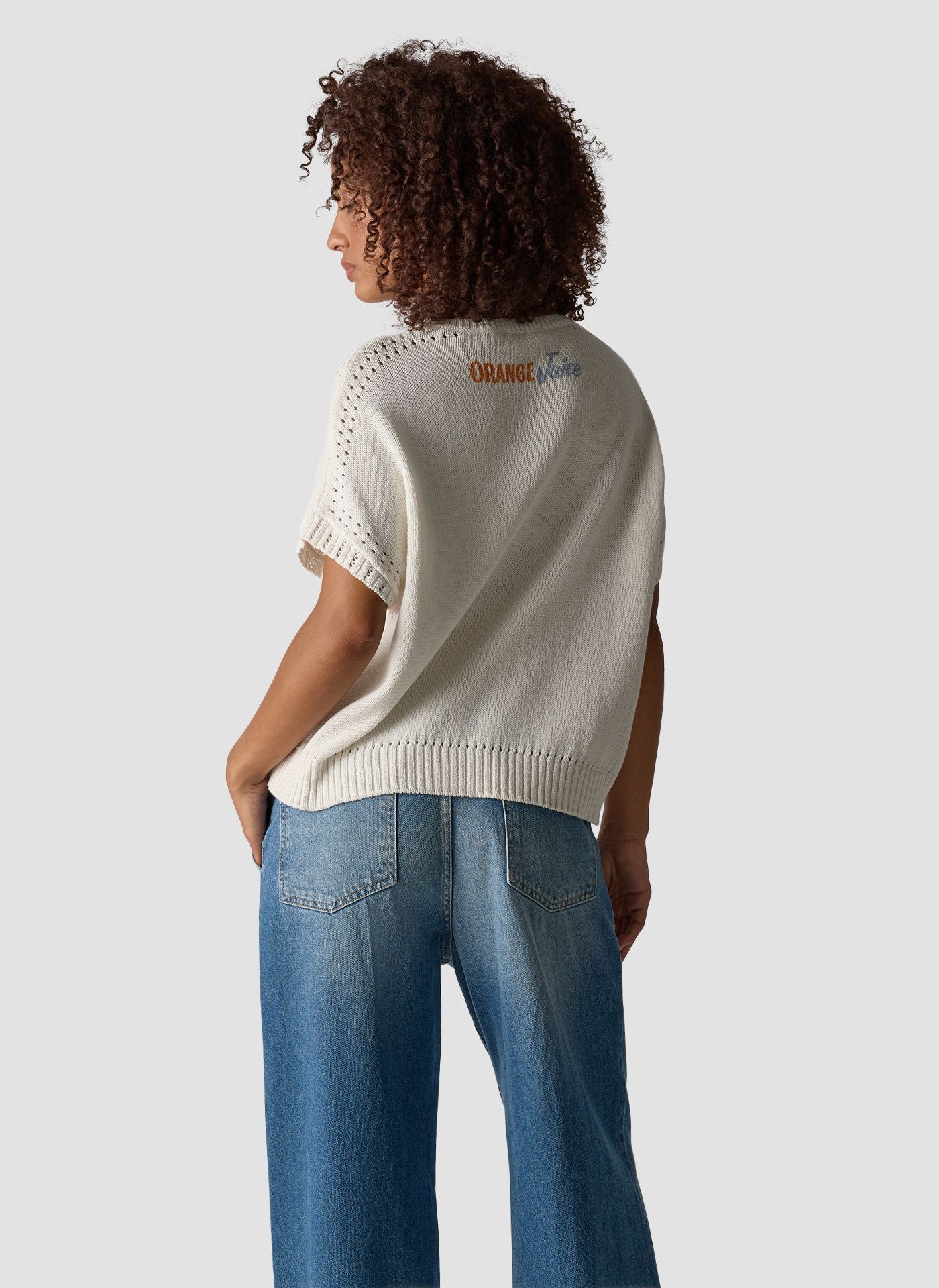 Strickpullover ORANGE JUICE aus Baumwollmix