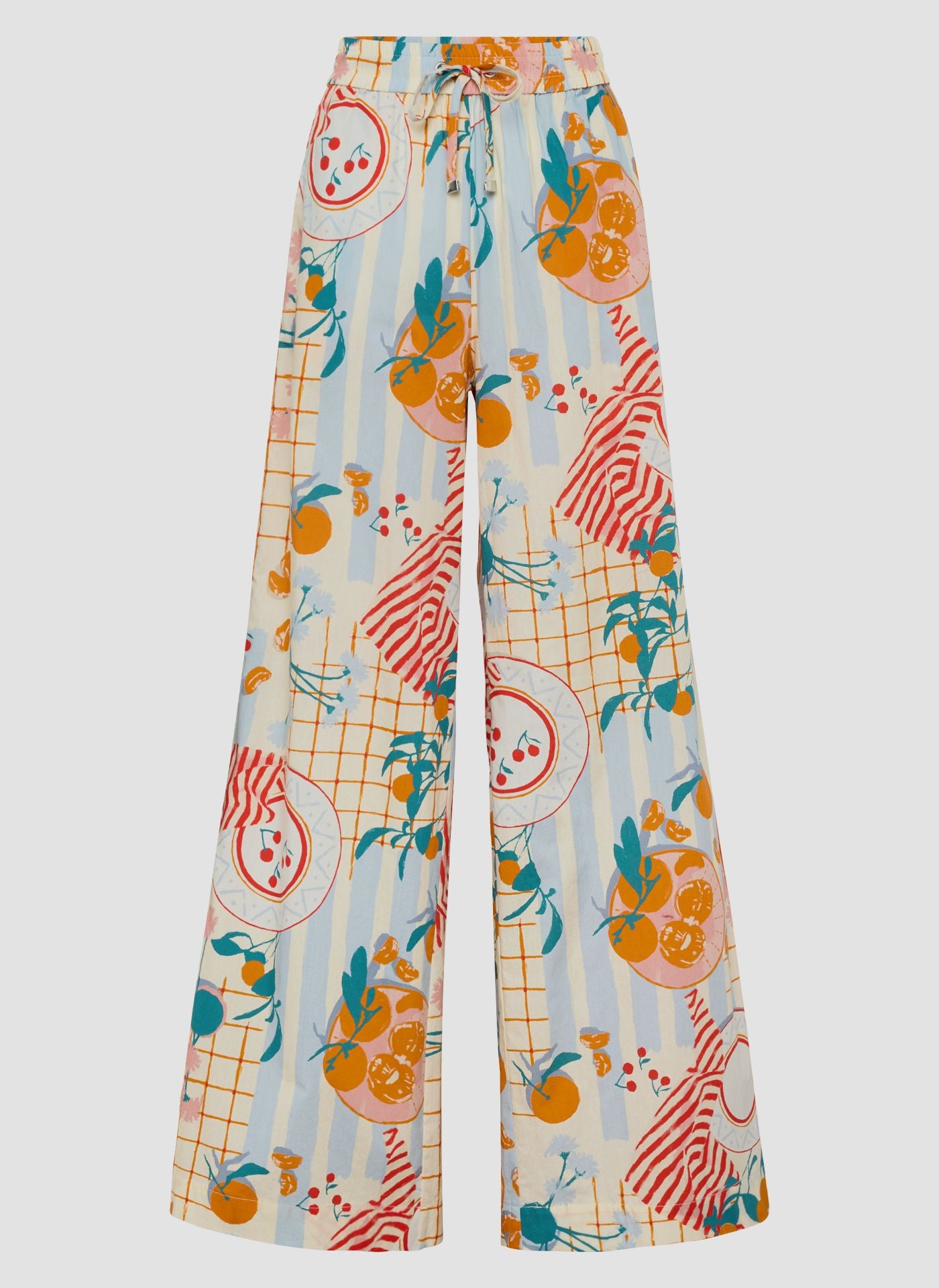 Stoffhose Wide Leg