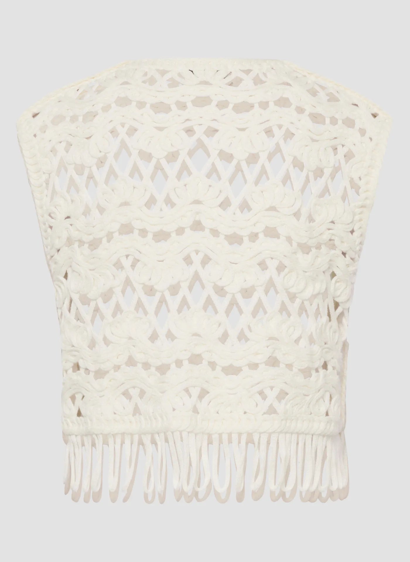 Strickweste aus Baumwolle