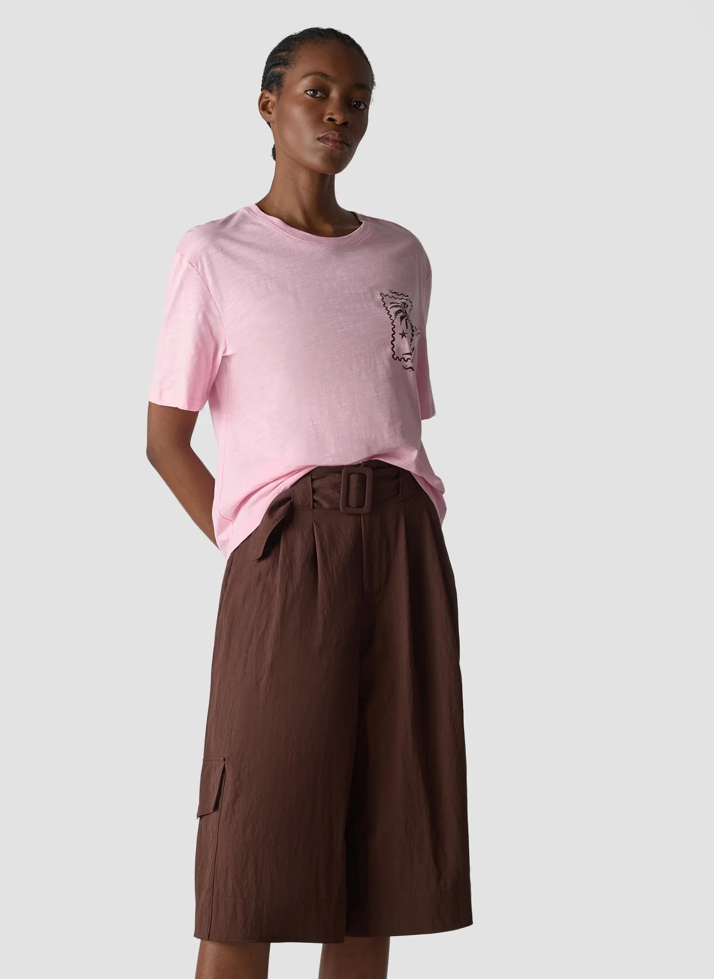 T-Shirt aus Baumwolle