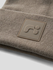 Strickmütze mit Umschlag