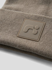 Strickmütze mit Umschlag