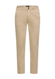 Chinohose Regular Fit mit elastischem Bund