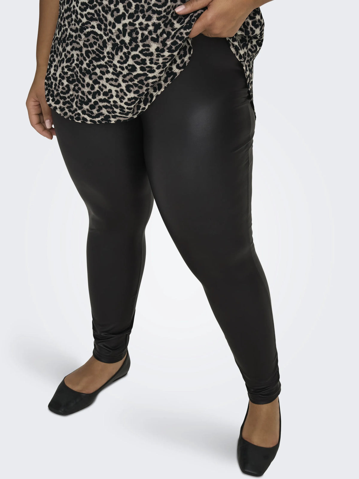 Leder Leggings