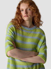 Strickpullover mit Rundhalsausschnitt
