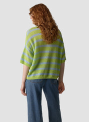 Strickpullover mit Rundhalsausschnitt