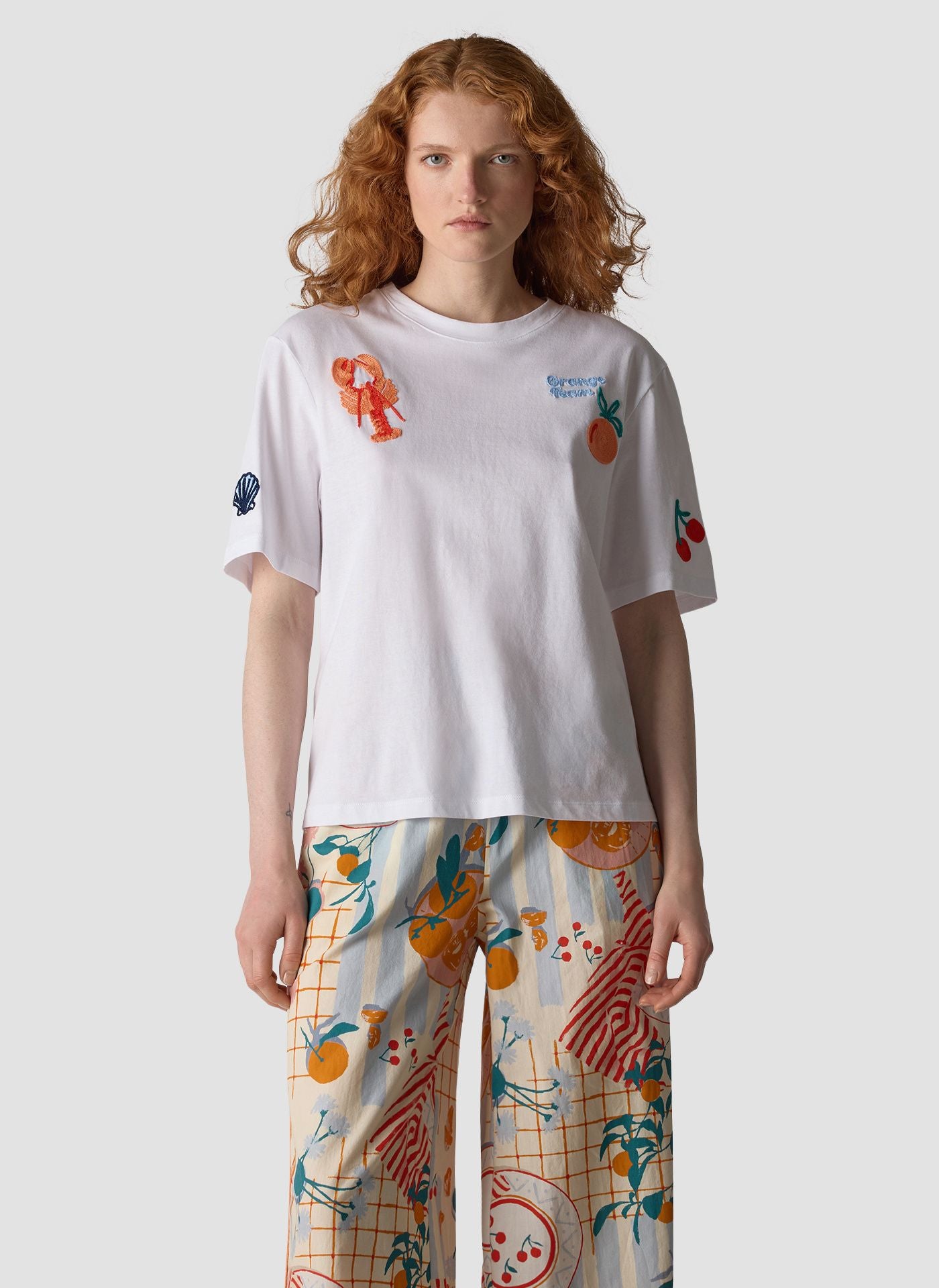 T-Shirt ORANGE JUICE aus Baumwolle