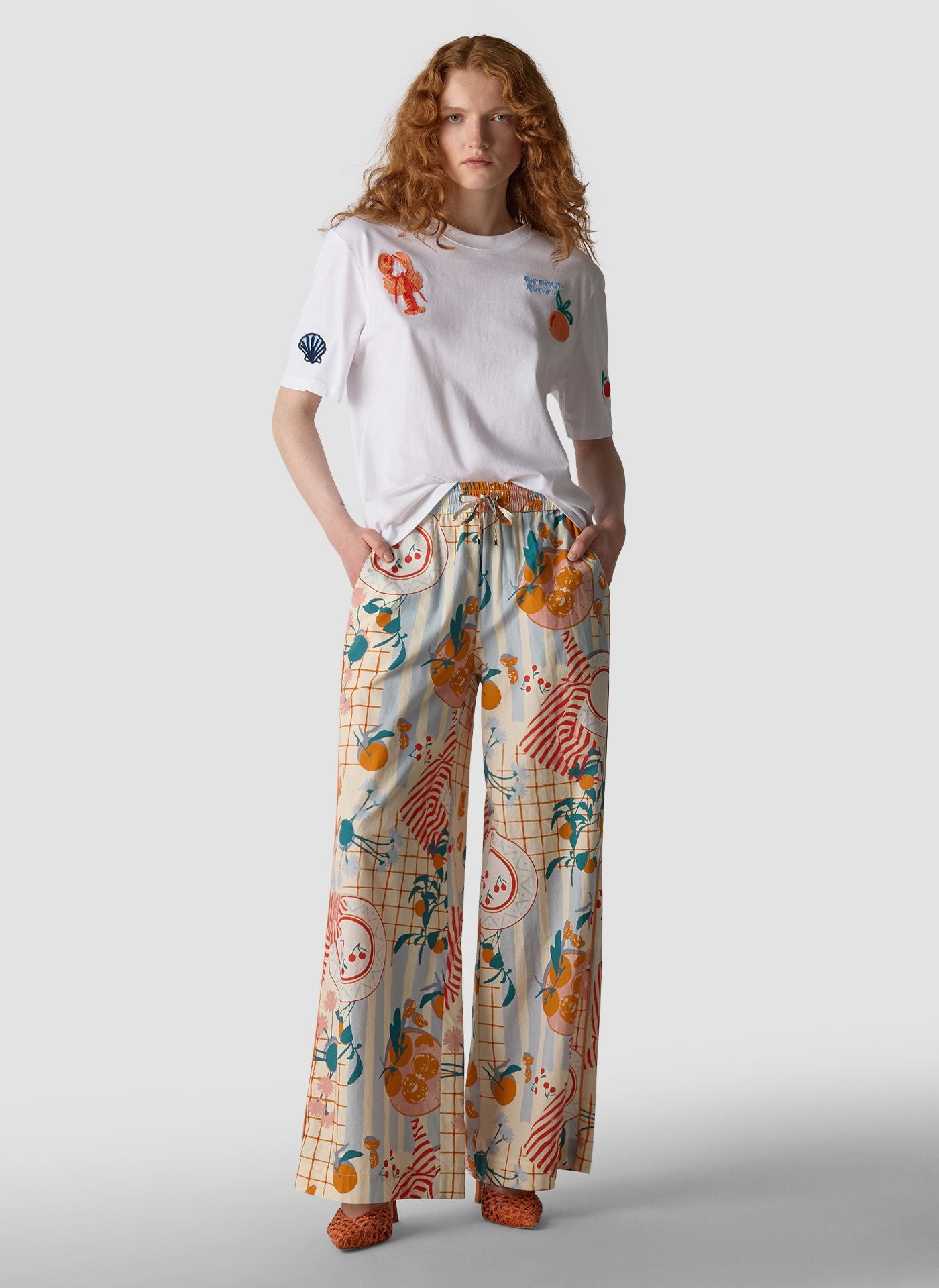 T-Shirt ORANGE JUICE aus Baumwolle