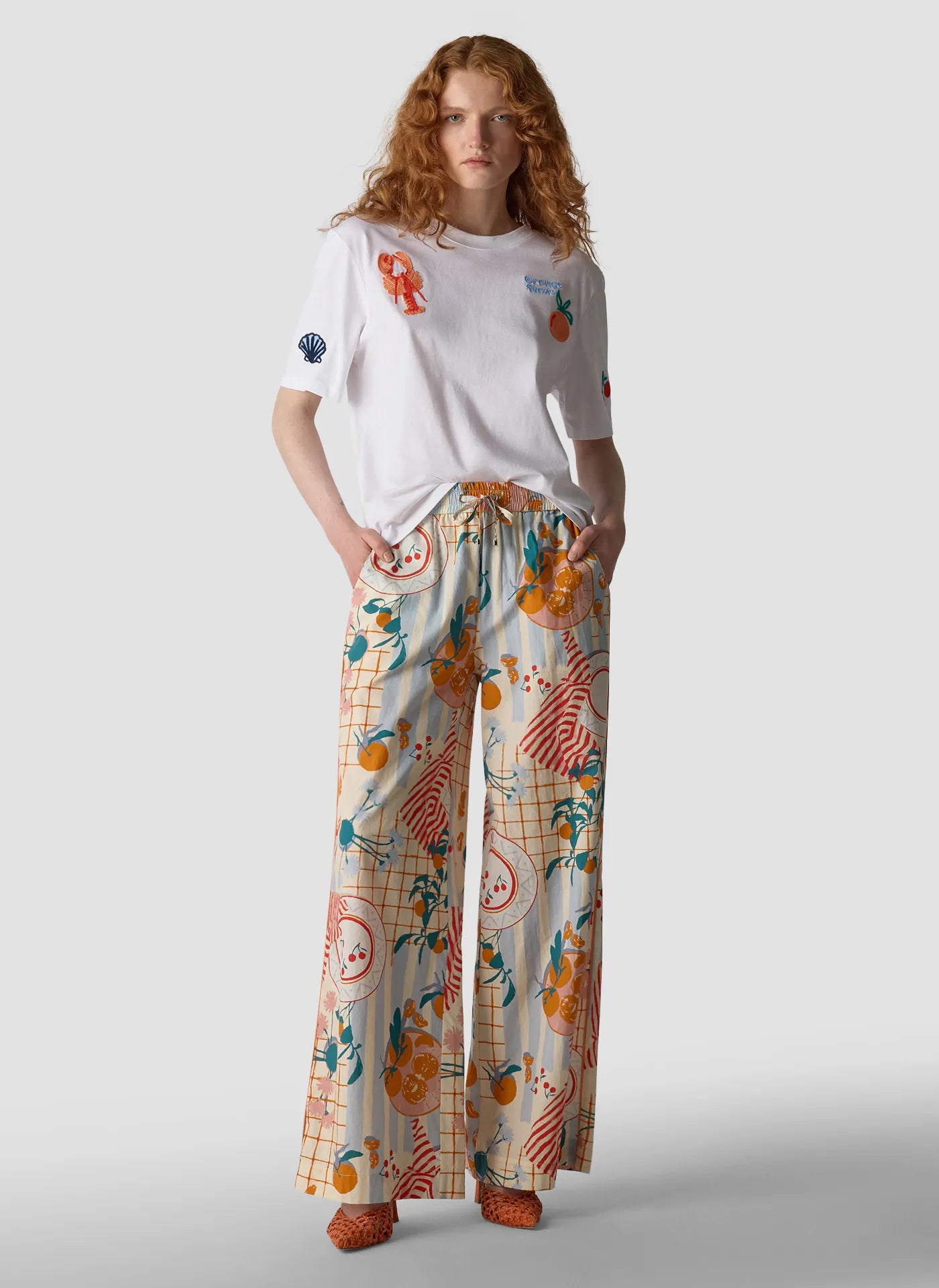 T-Shirt ORANGE JUICE aus Baumwolle