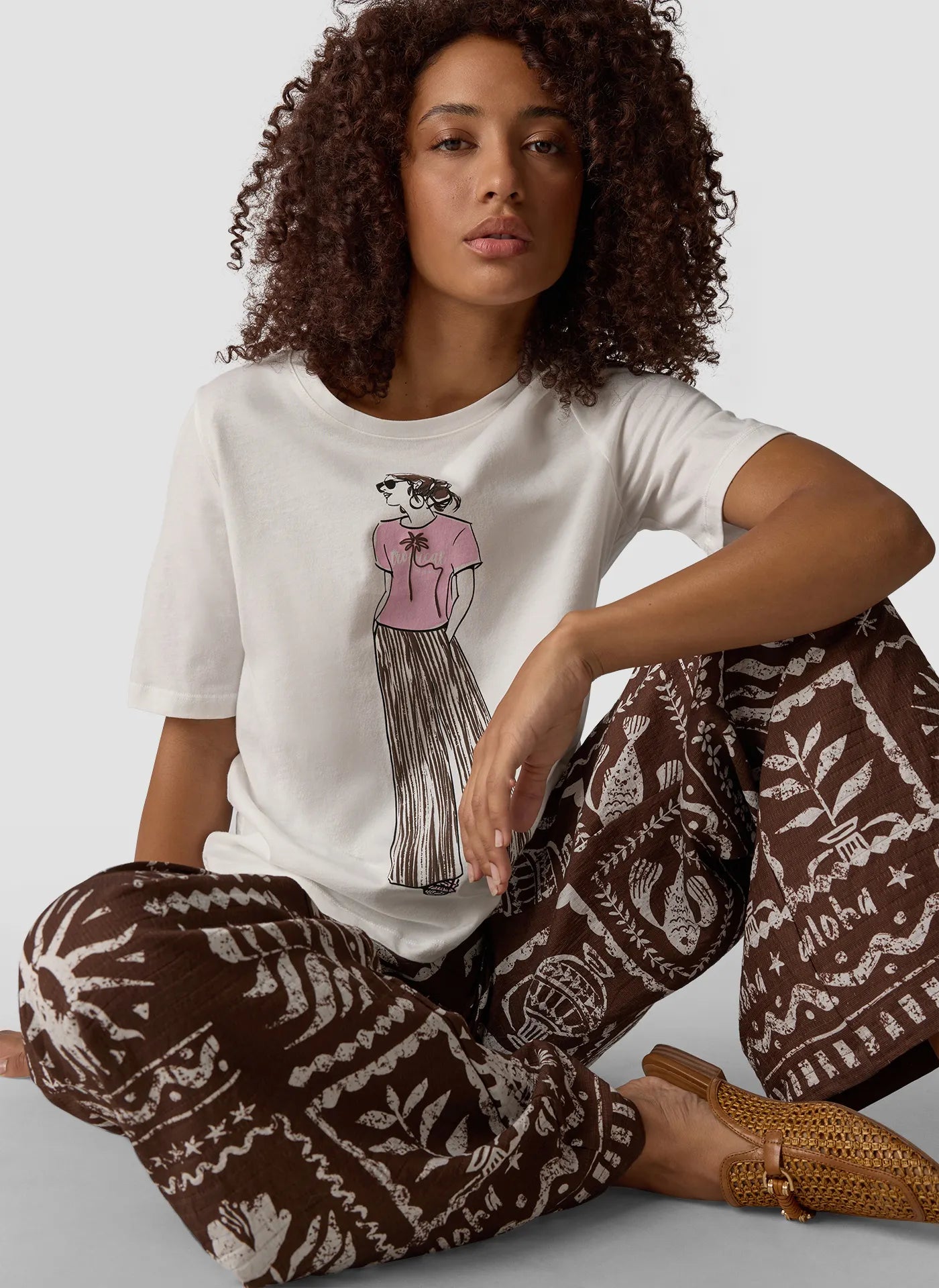 T-Shirt aus Baumwolle
