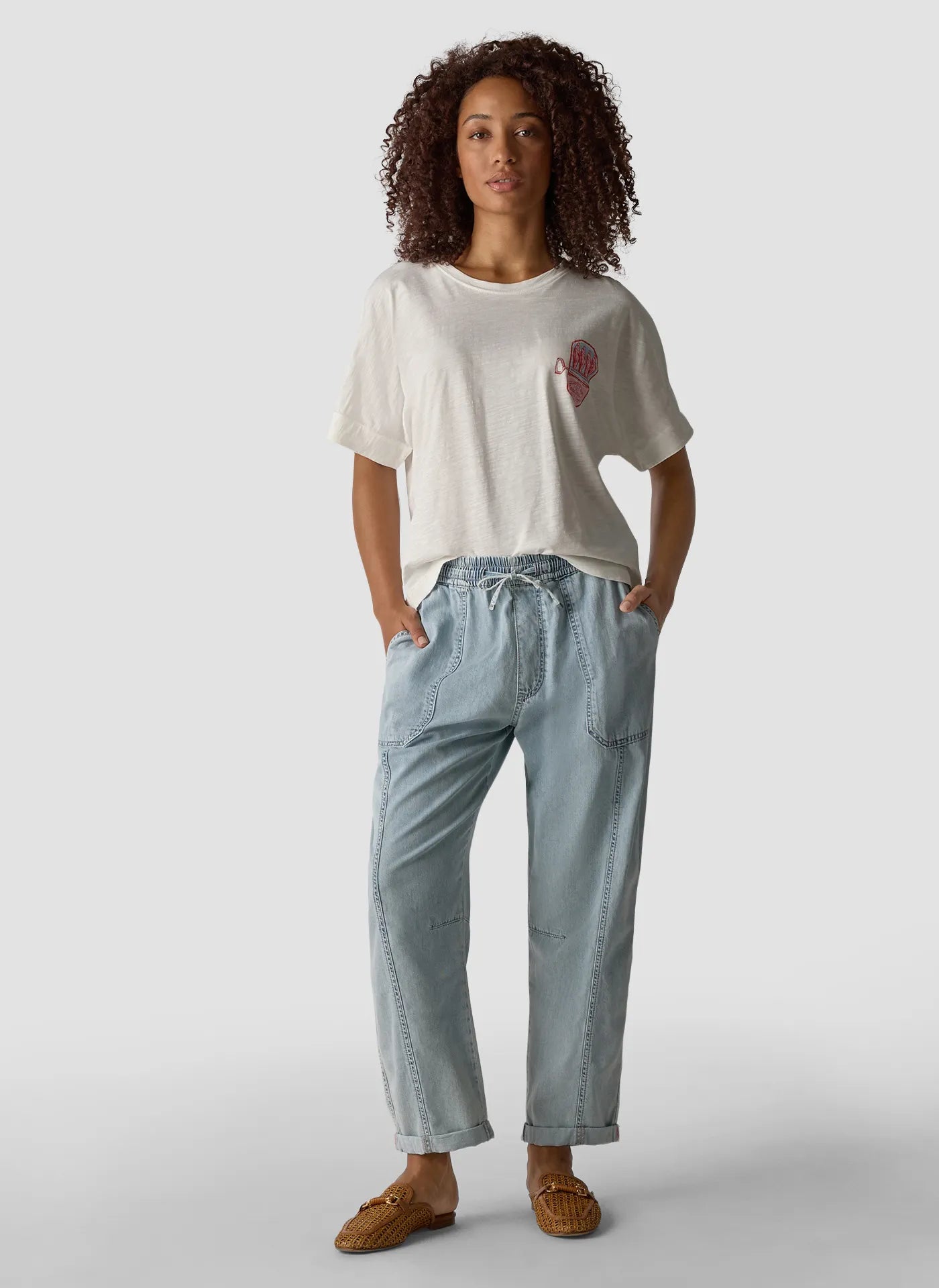 T-Shirt aus Baumwolle