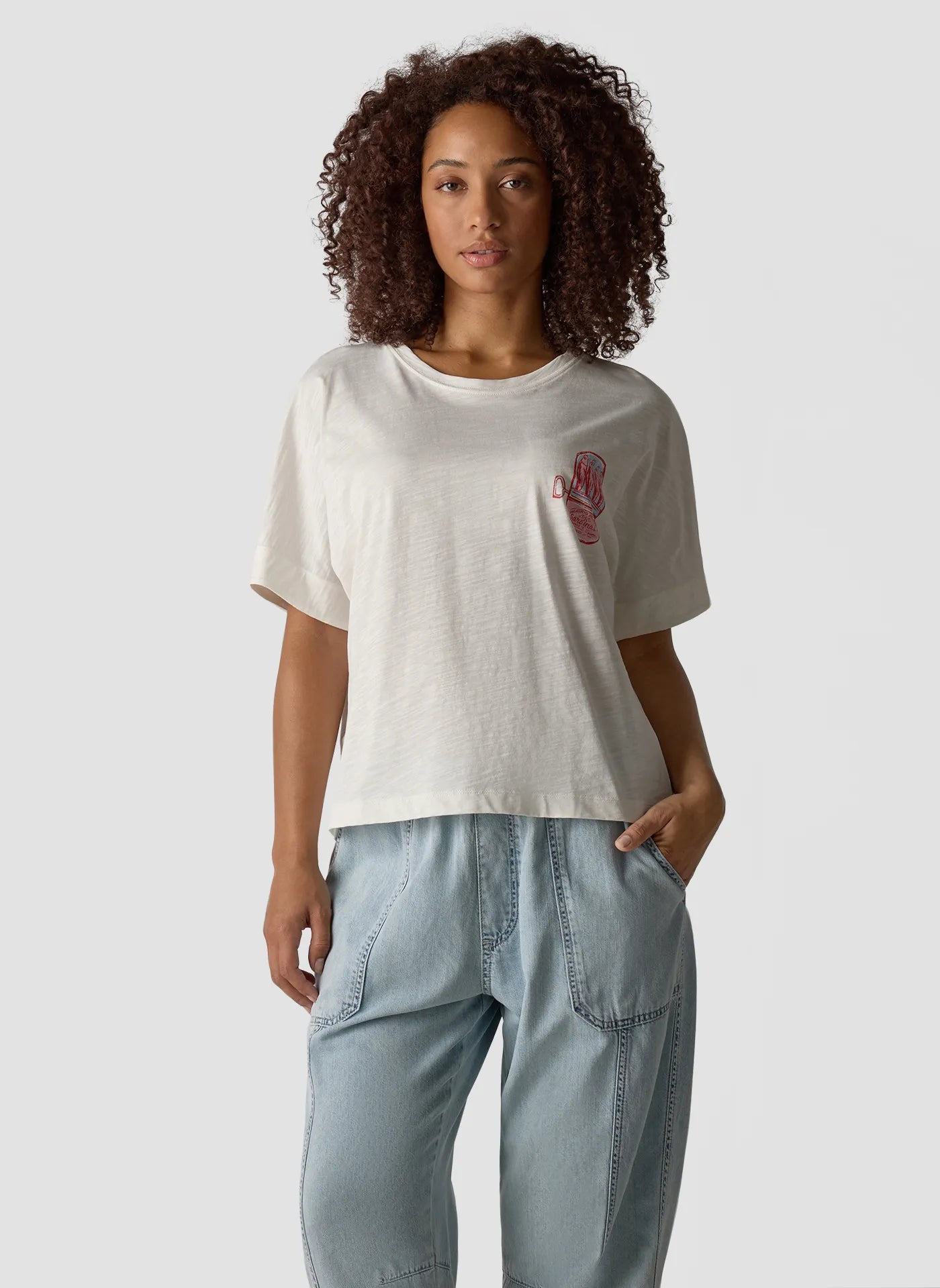 T-Shirt aus Baumwolle