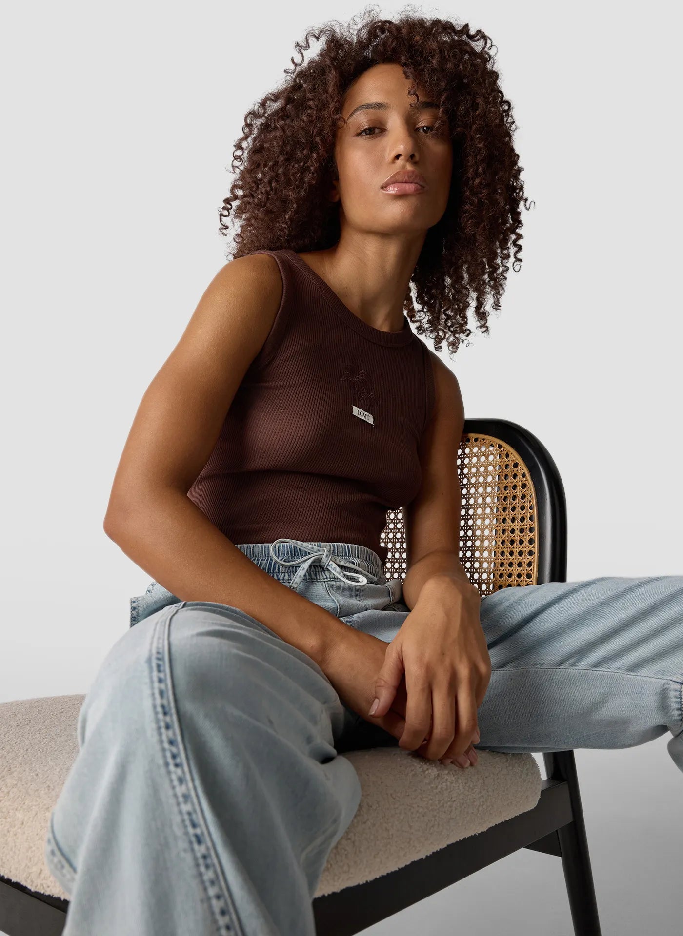 Tanktop aus Baumwolle