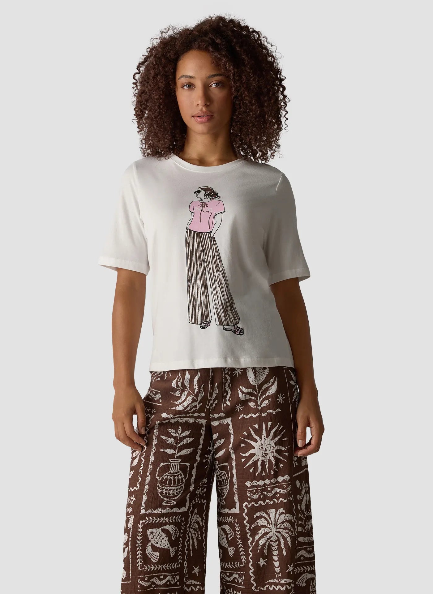 T-Shirt aus Baumwolle