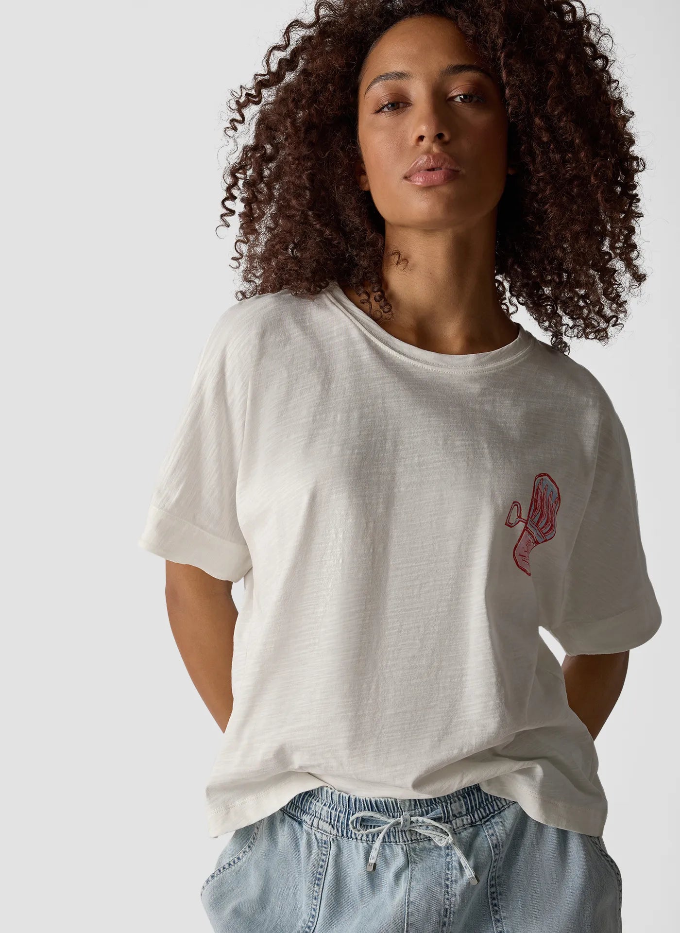 T-Shirt aus Baumwolle