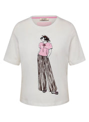 T-Shirt aus Baumwolle