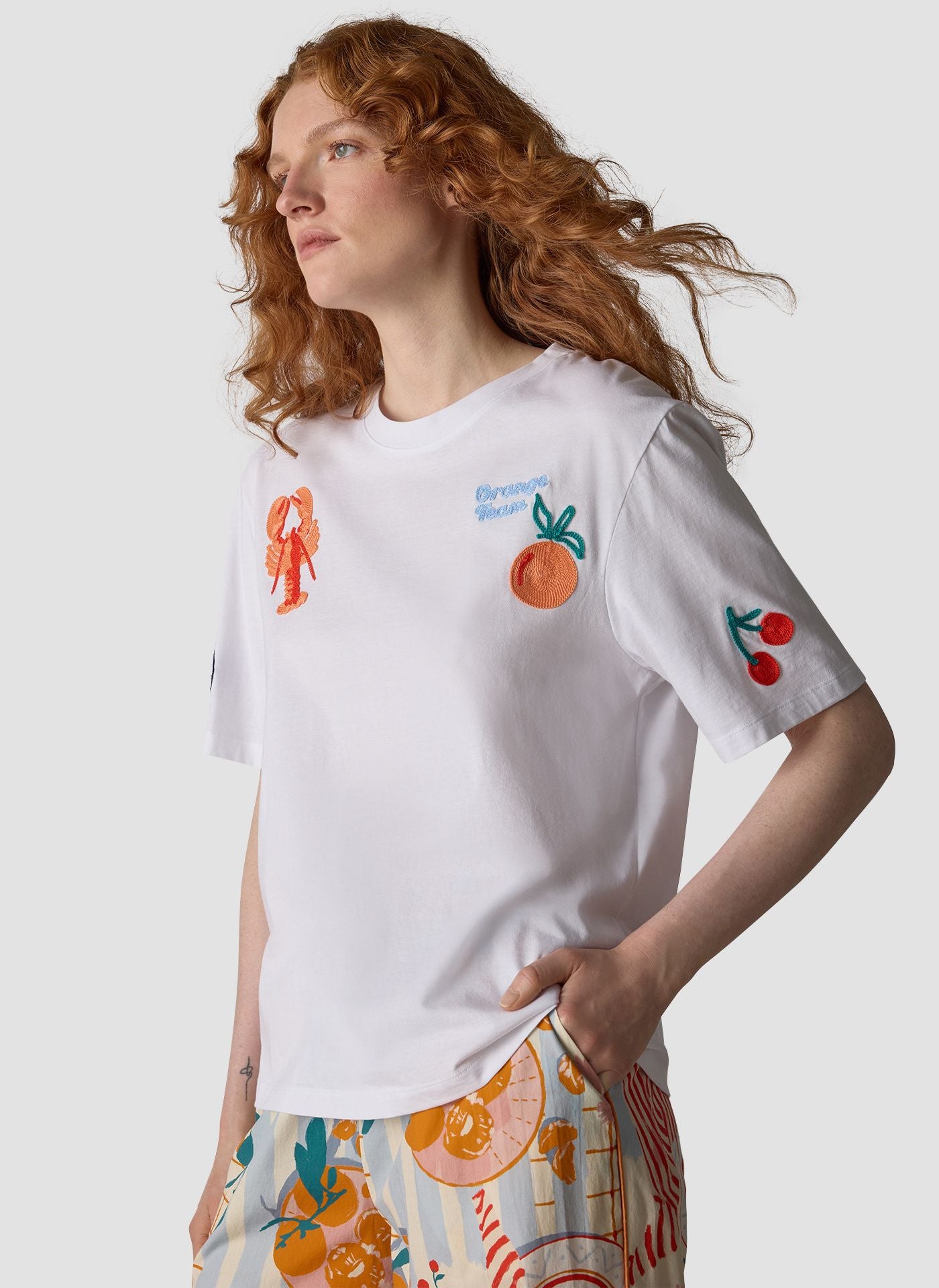 T-Shirt ORANGE JUICE aus Baumwolle