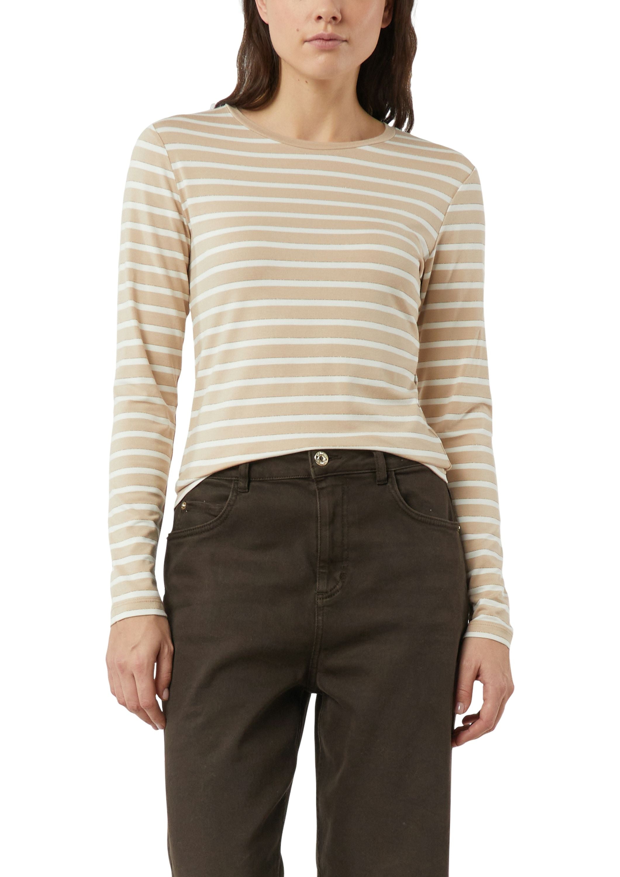 Langarmshirt gestreift