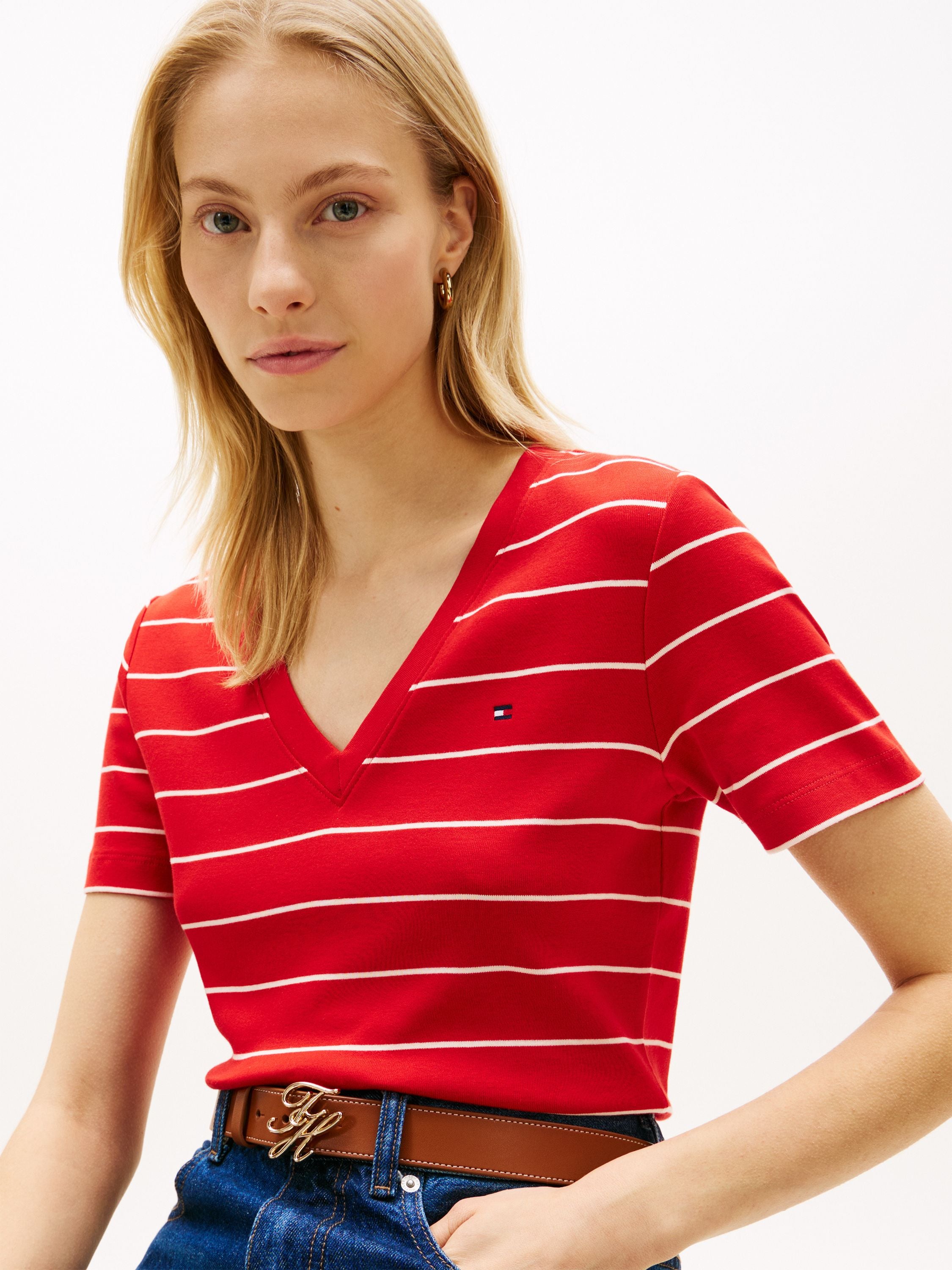 SLIM CODY V-NK SS, RED