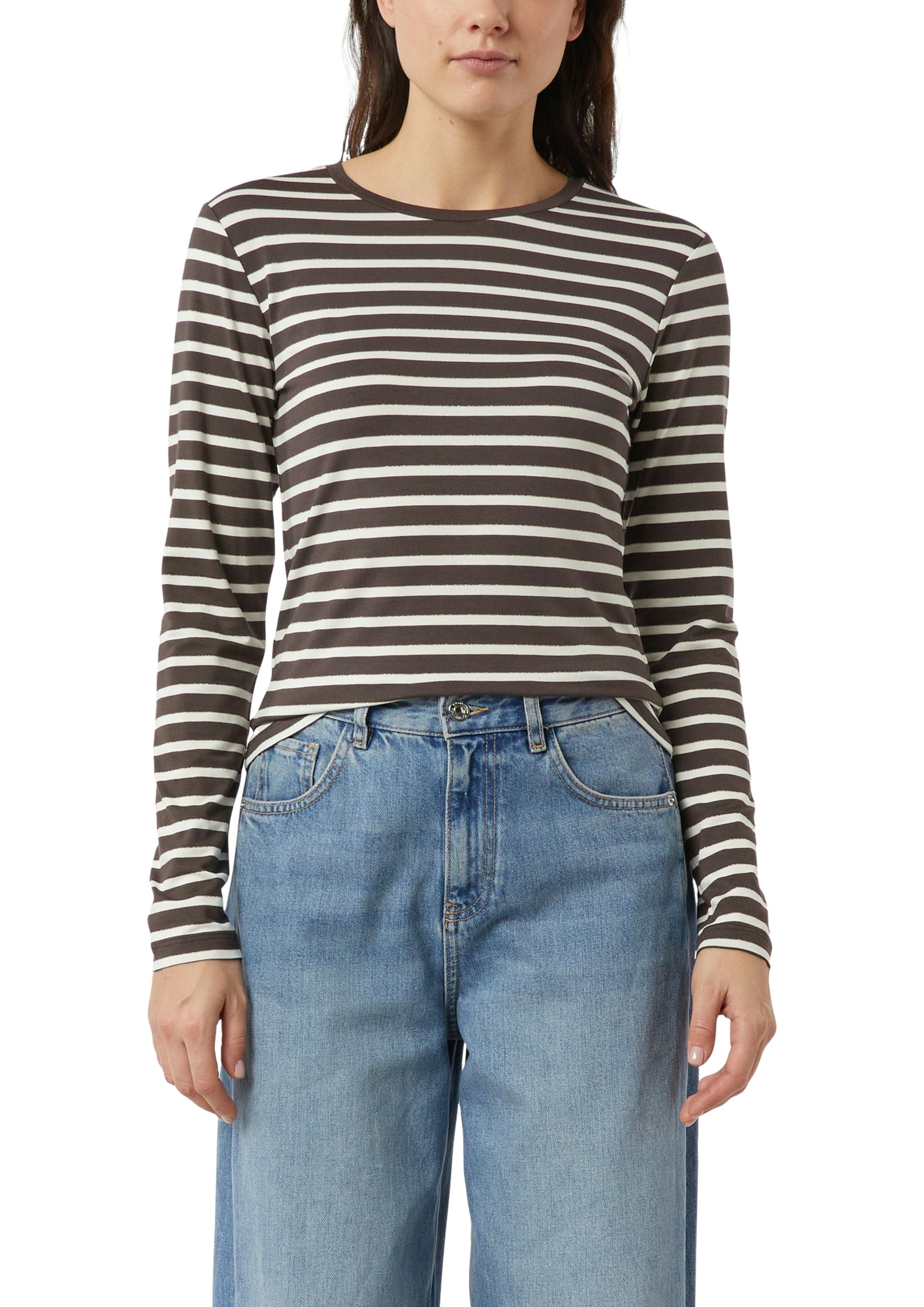 Langarmshirt gestreift