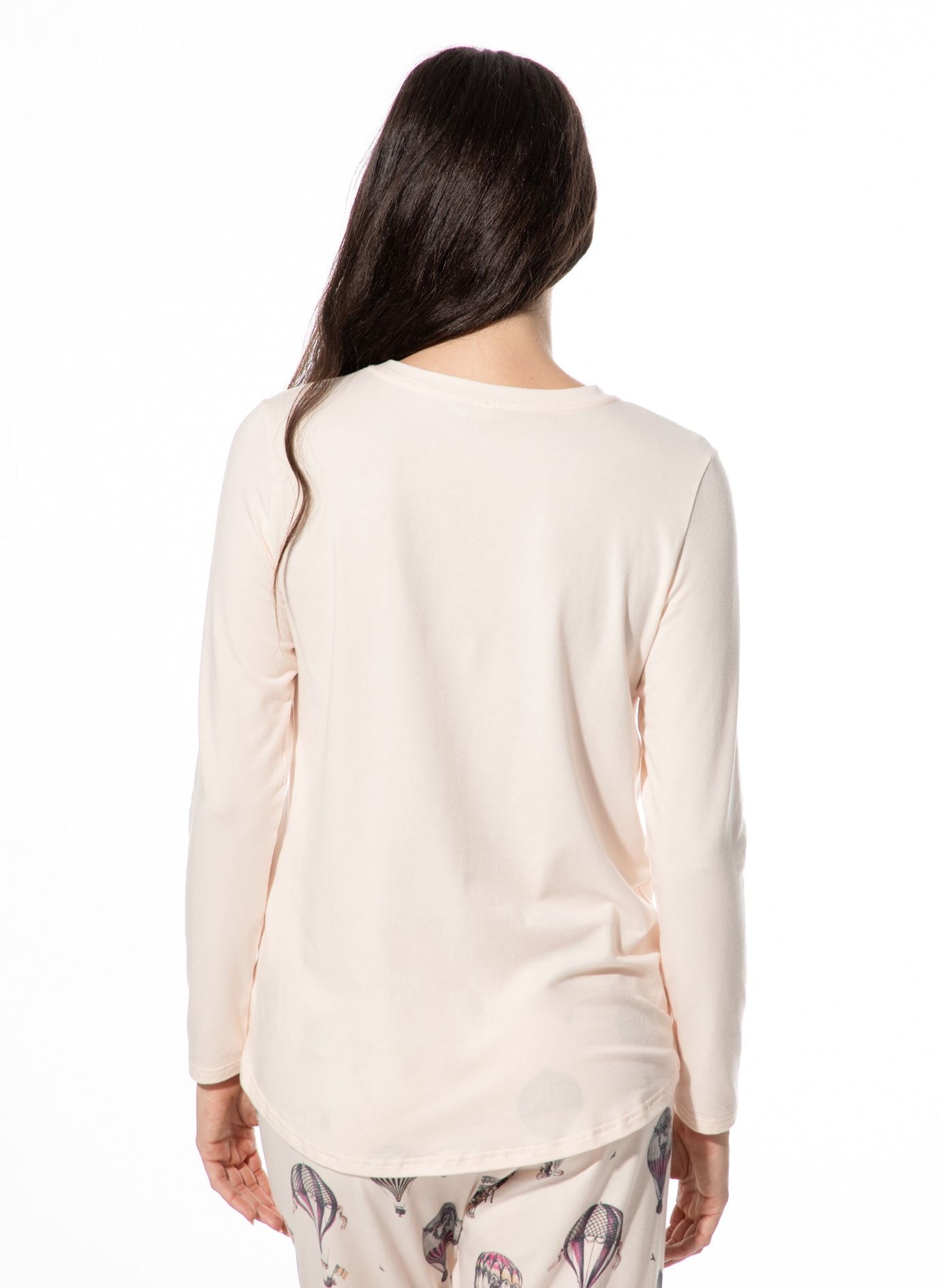 Langarmshirt aus Modalmix