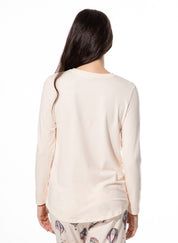 Langarmshirt aus Modalmix