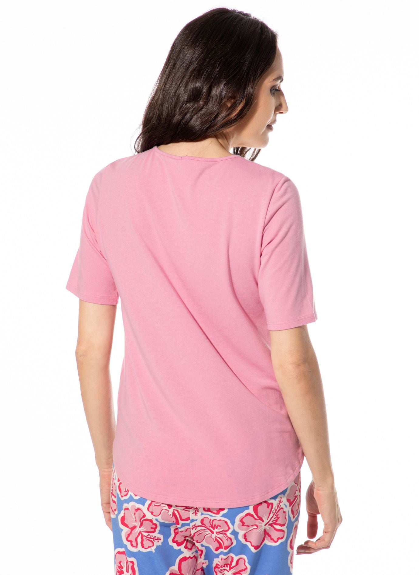 T-Shirt aus Modalmix