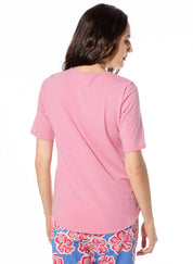 T-Shirt aus Modalmix