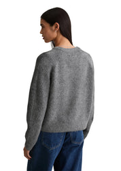 Strickpullover aus Wollmix