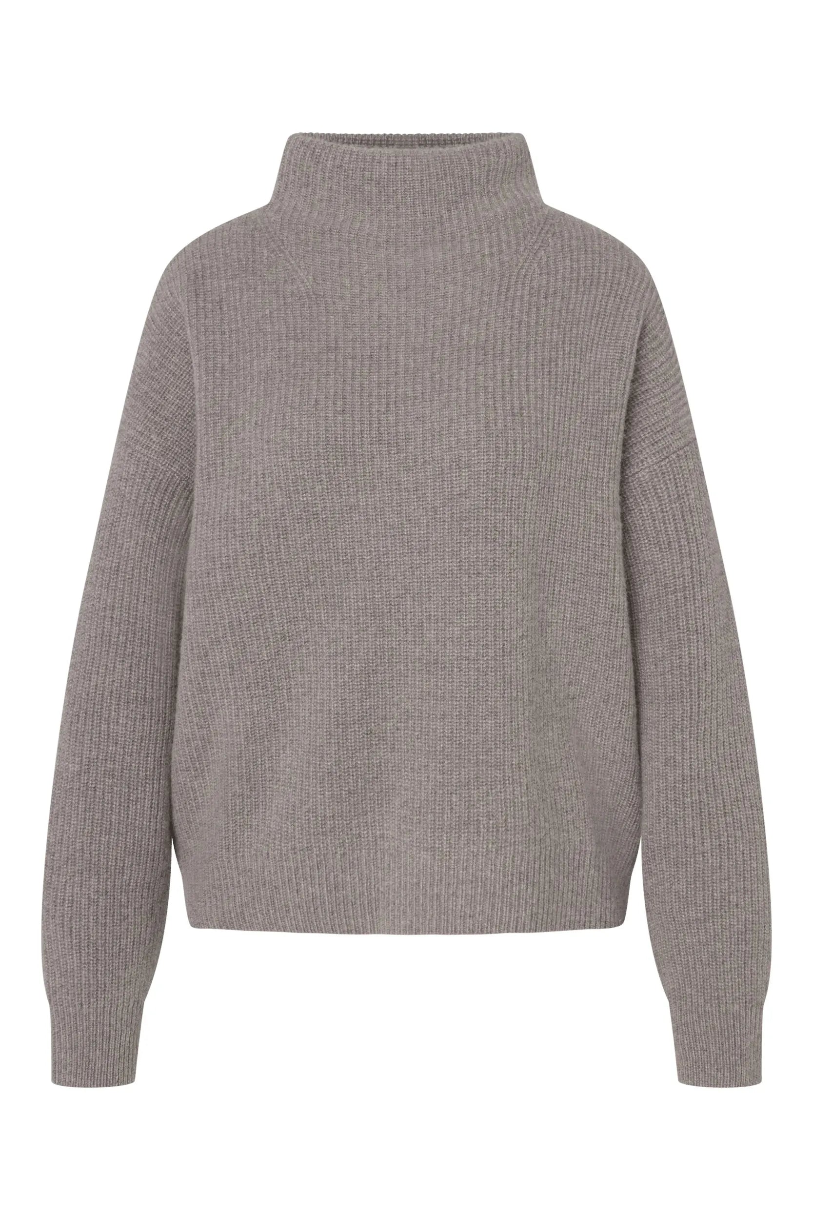 Strickpullover aus Schurwollmix
