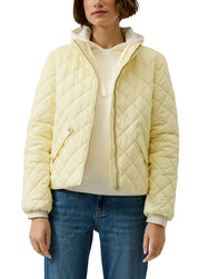 Steppjacke mit Stehkragen