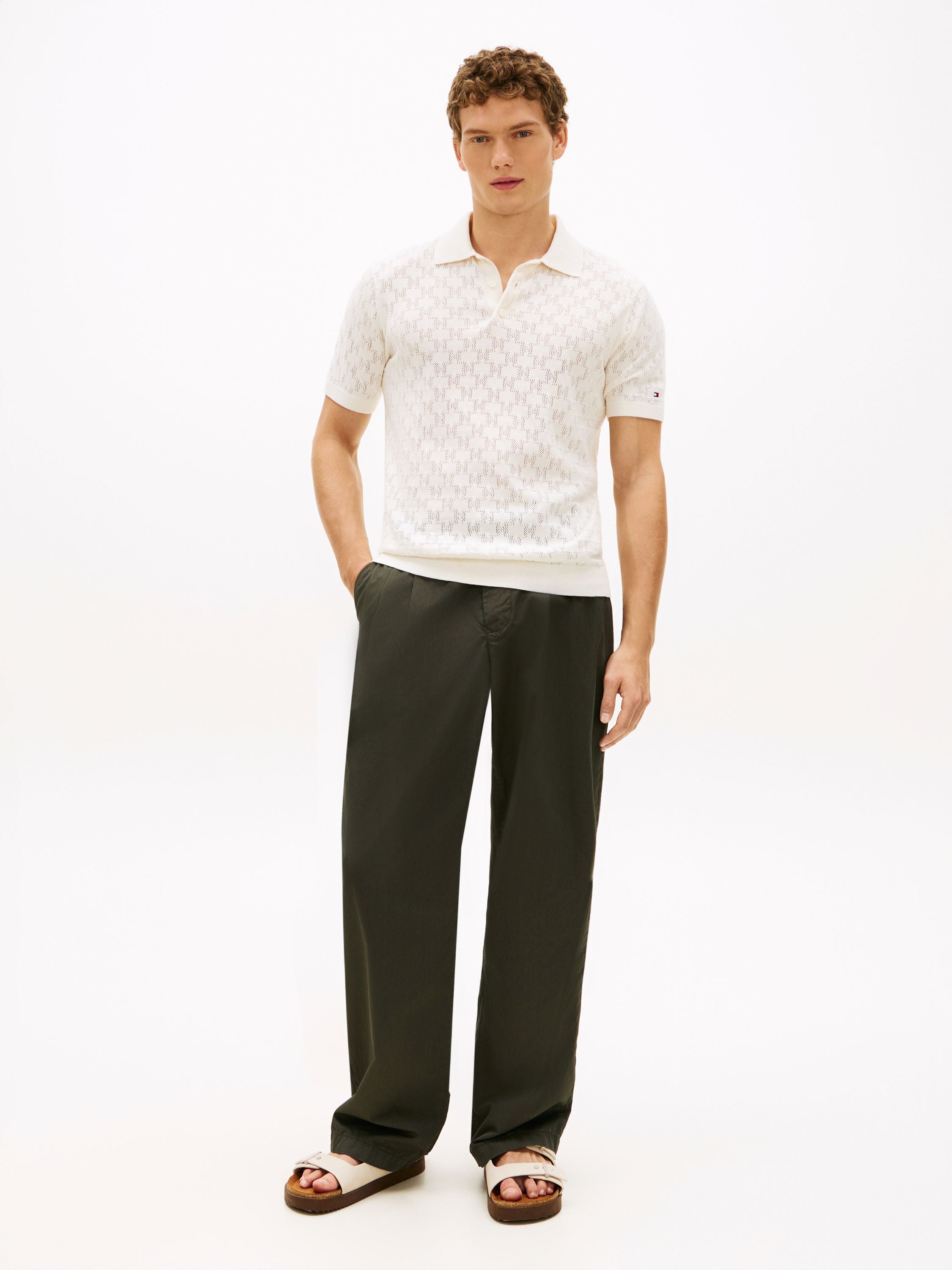 Strickpoloshirt Regular Fit