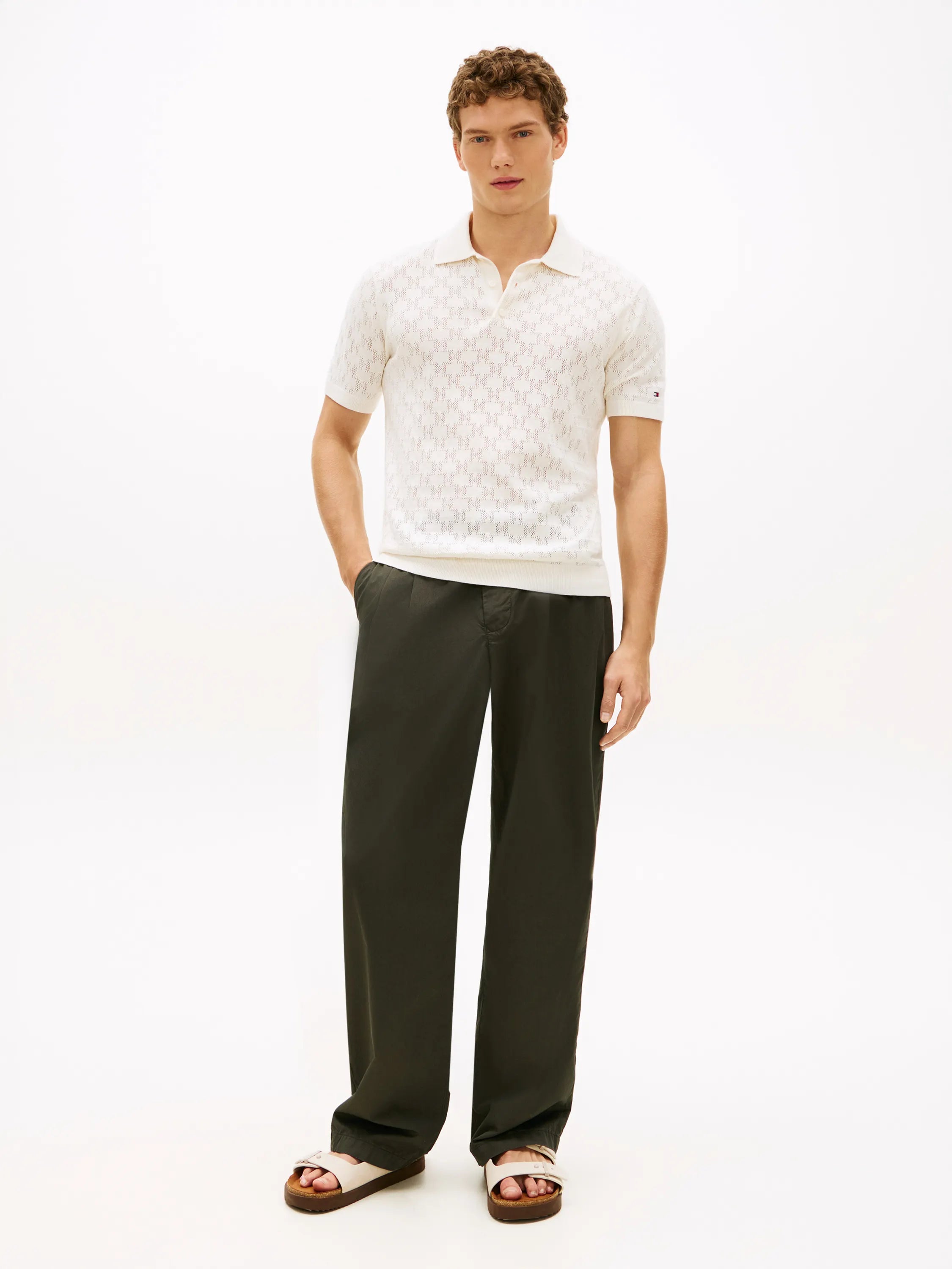 Strickpoloshirt Regular Fit