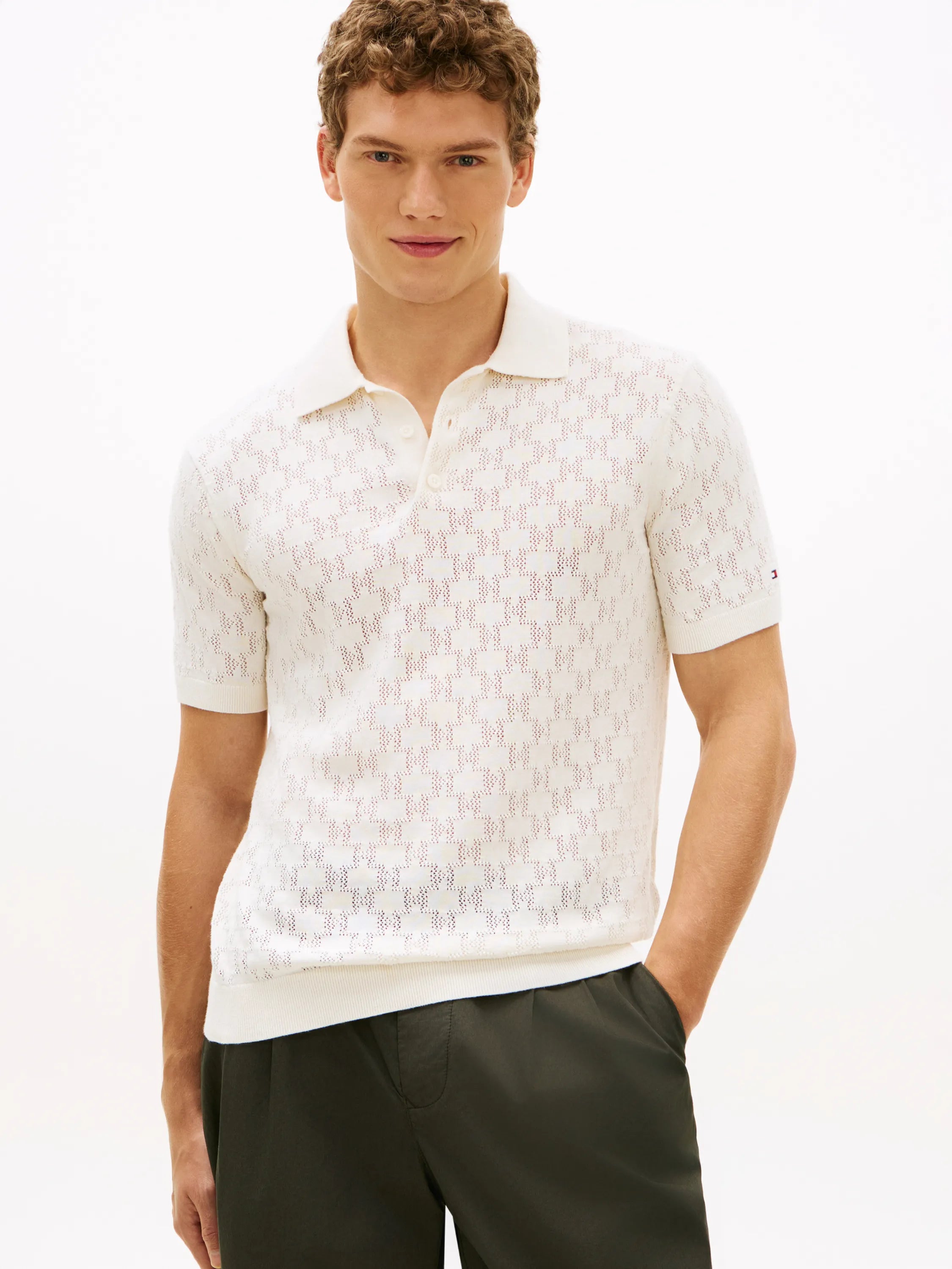 Strickpoloshirt Regular Fit