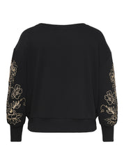 Sweatshirt DEBORAH aus Baumwollmix