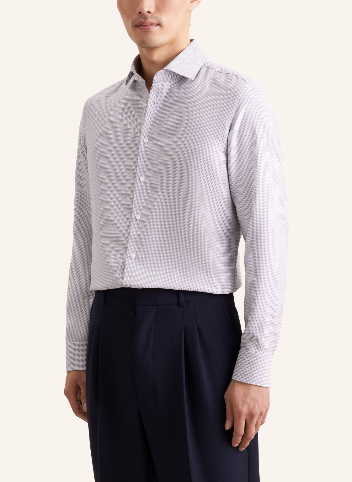 Businesshemd Slim Fit aus Baumwolle