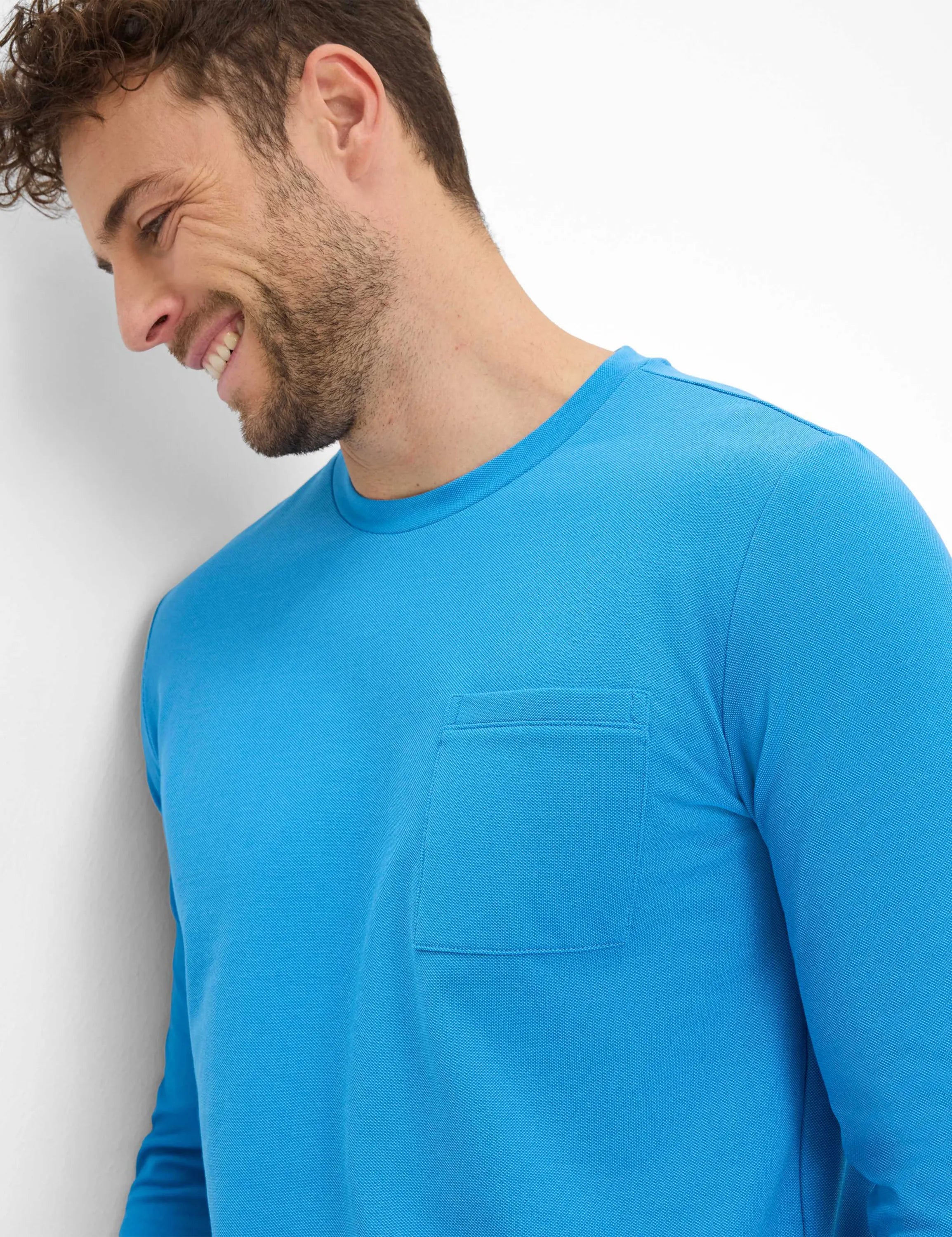 Langarmshirt TIMON aus Baumwollmix