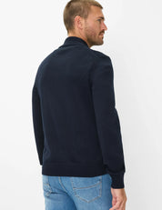 Strickpullover mit Troyerkragen